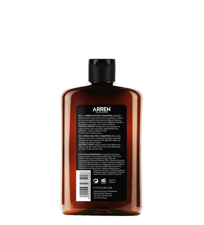 ARREN Multiply wielozadaniowy szampon do włosów ciała i brody 400ml